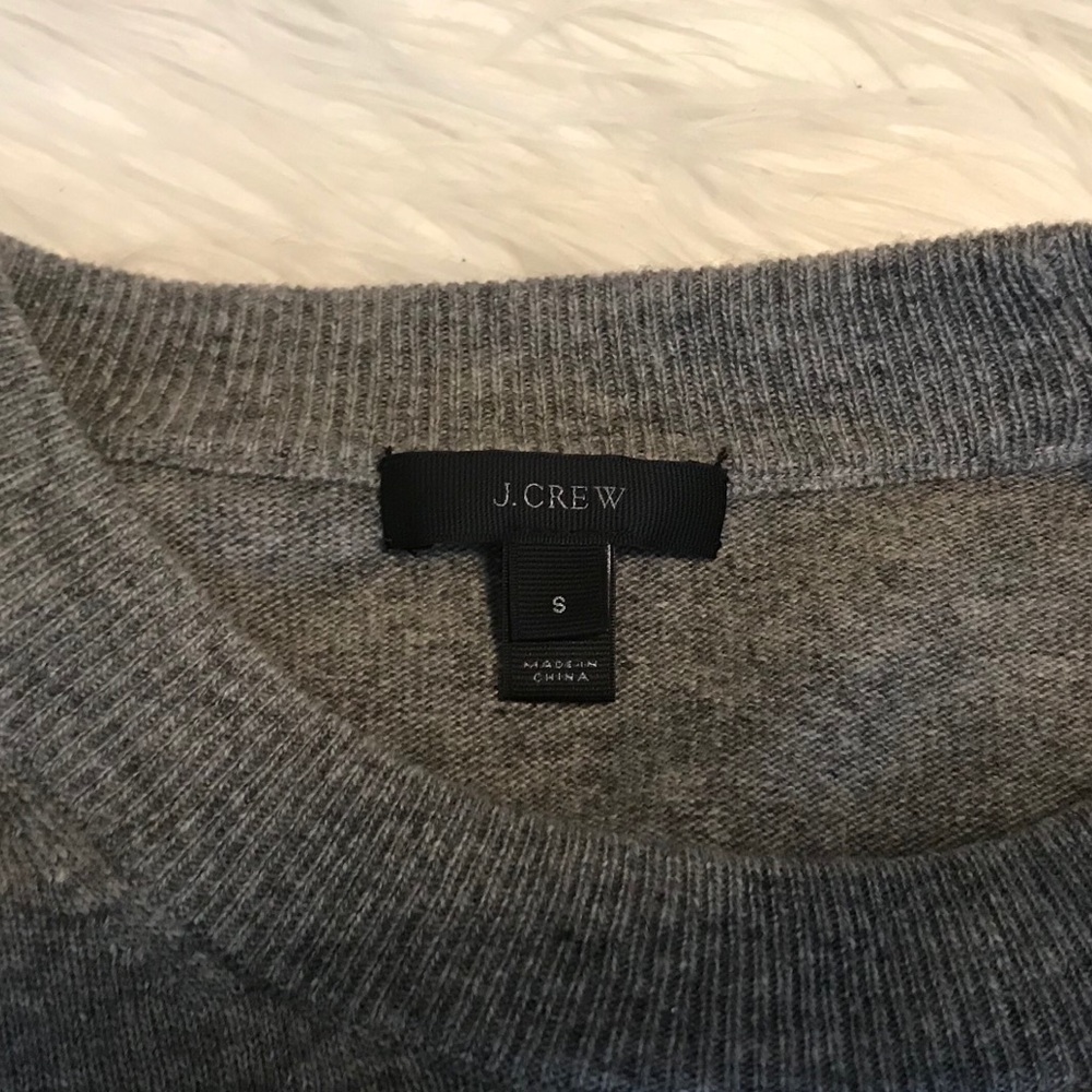 J. Crew Ruffled Sleeve Sweater - Picture 2 of 4